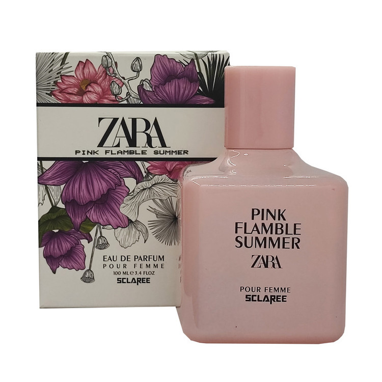 ادوپرفیوم زنانه اسکلاره مدل Flamble Summer با رایحه خنک حجم 100 میلیلیتر