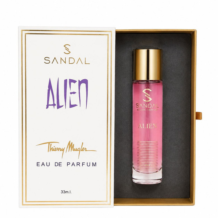 عطر جیبی زنانه صندل مدل الین حجم 33 میلی لیتر