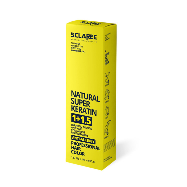 رنگ مو اسکلاره شماره 5.76 حجم 120 میلی لیتر رنگ قهوهای شاه بلوطی روشن