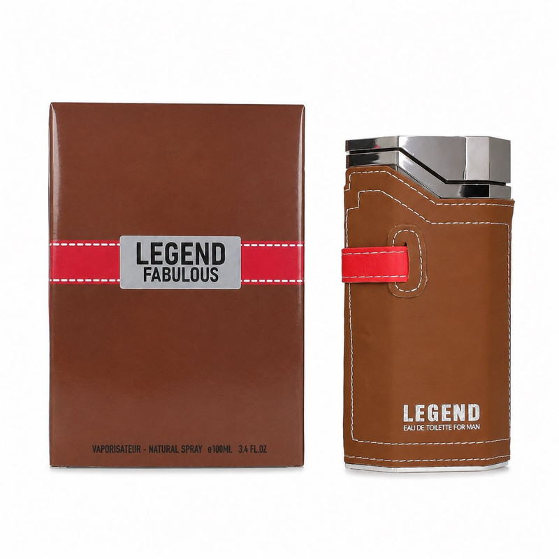 ادو تویلت مردانه عماد آرا مدل Legend Fabulous با رایحه تلخ حجم 100 میلی لیتر