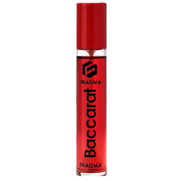 عطر جیبی زنانه فراگما مدل BACCARAT با رایحه شیرین حجم 25 میلی‌لیتر