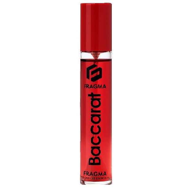 عطر جیبی زنانه فراگما مدل BACCARAT با رایحه شیرین حجم 25 میلیلیتر
