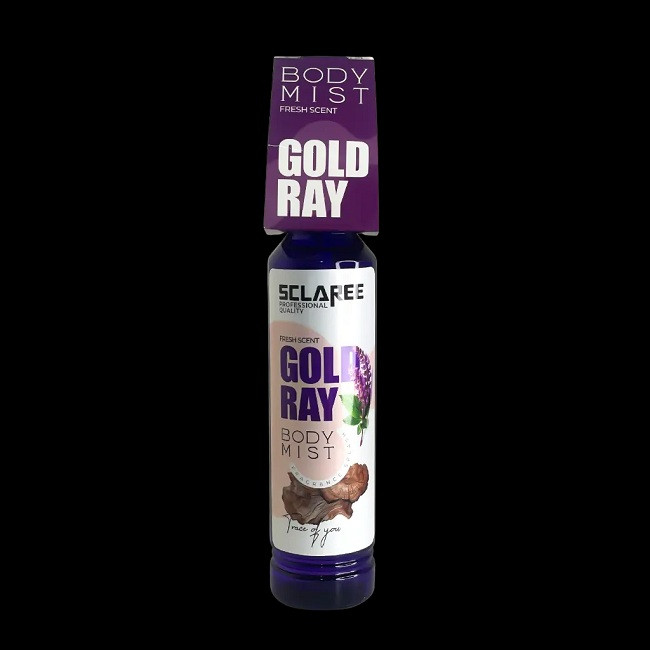 بادی میست اسکلاره مدل Gold Ray حجم 150 میلیلیتر