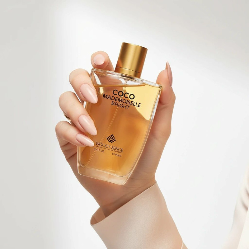 ادوپرفیوم زنانه وودی سنس مدل COCO MADEMOISELLE BRIGHT با رایحه گرم حجم 100 میلیلیتر
