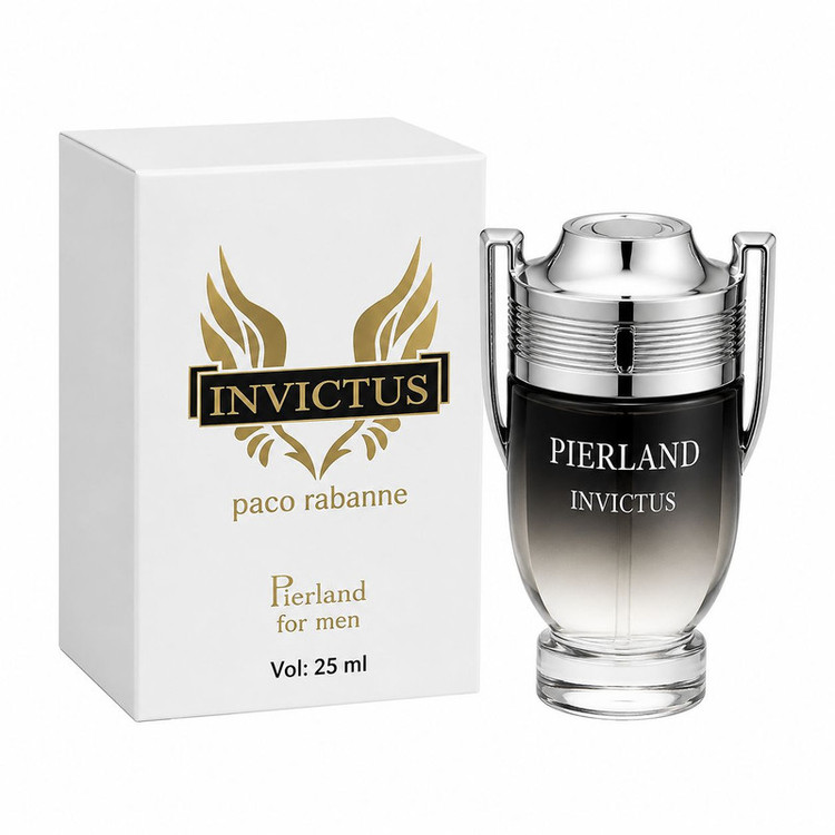 عطر جیبی مردانه پیرلند مدل Invictus با رایحه تند حجم 25 میلیلیتر