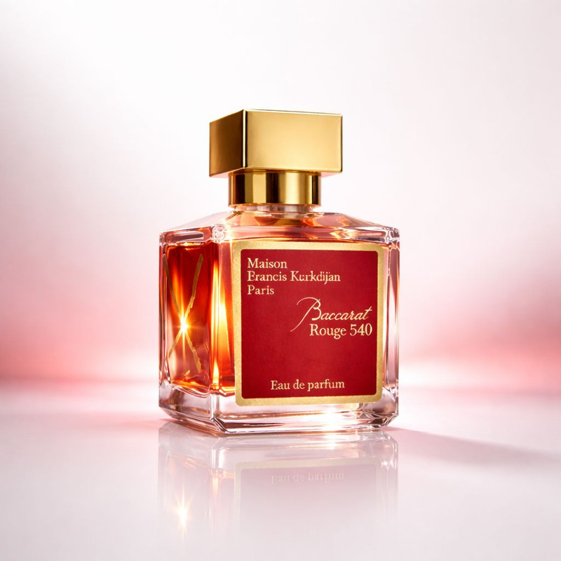عطر جیبی اولترا ویرچوآل مدل Baccarat Rouge540 با رایحه گرم حجم 30 میلیلیتر