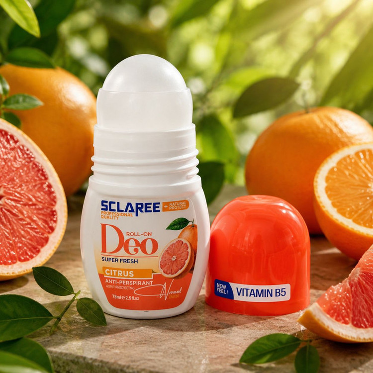 رول دئودورانت زنانه اسکلاره مدل Citrus حجم 75 میلیلیتر