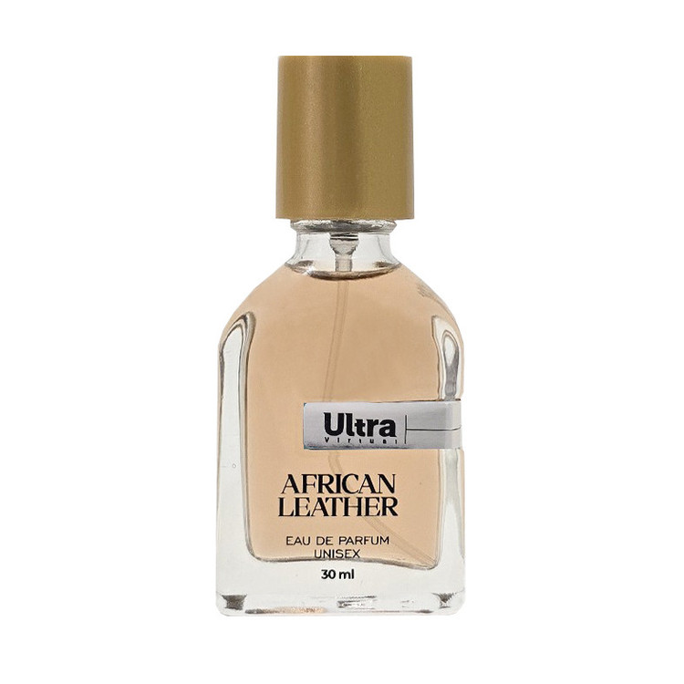 عطر جیبی اولترا ویرچوال مدل African Leather با رایحه گرم حجم 30 میلی لیتر