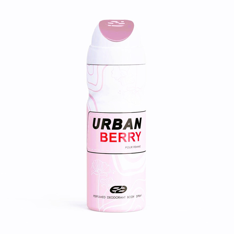 اسپری دئودورانت زنانه عماد آرا مدل Berry Urban حجم 200 میلی‌لیتر