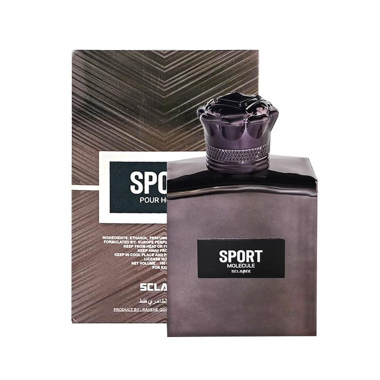 ادو پرفیوم مردانه اسکلاره مدل Sport molecule با رایحه خنک حجم 100 میلی لیتر