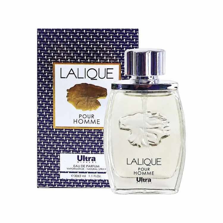 عطر جیبی مردانه اولترا ویرچوآل مدل Lalique با رایحه شیرین و مرکباتی حجم 32 میلیلیتر