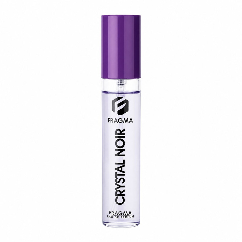 عطر جیبی زنانه فراگما مدل Crystal Noir با رایحه شیرین حجم 25 میلی‌لیتر