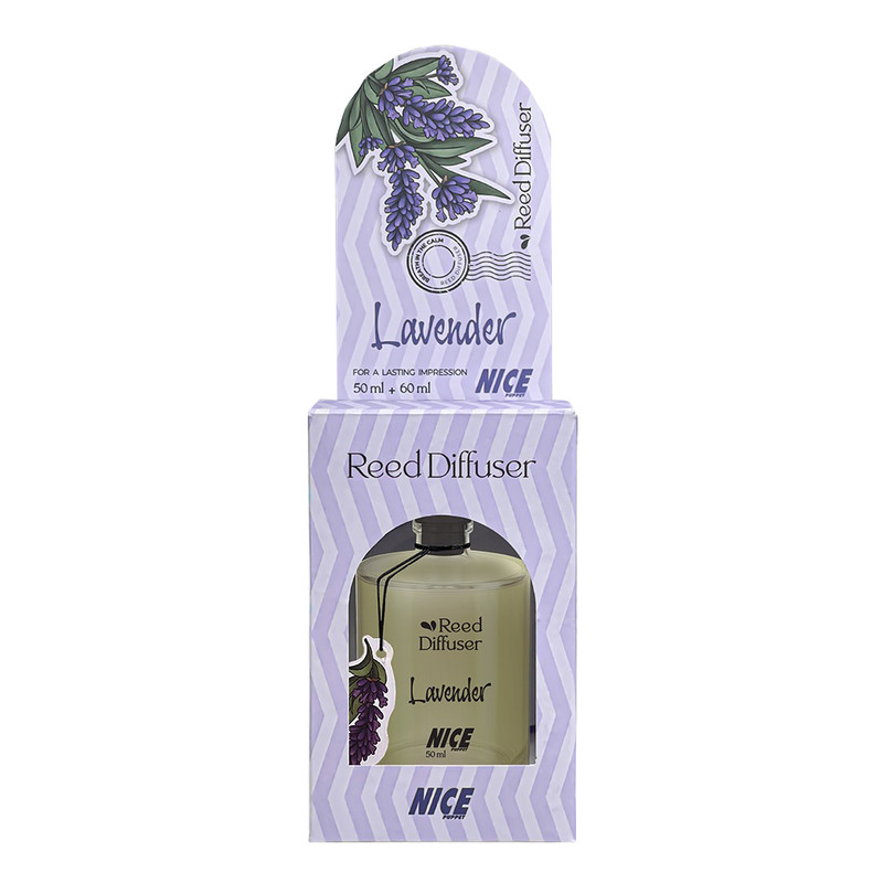 خوشبوکننده هوا نایس پاپت مدل Lavender رایحه تند حجم 50 میلی لیتر