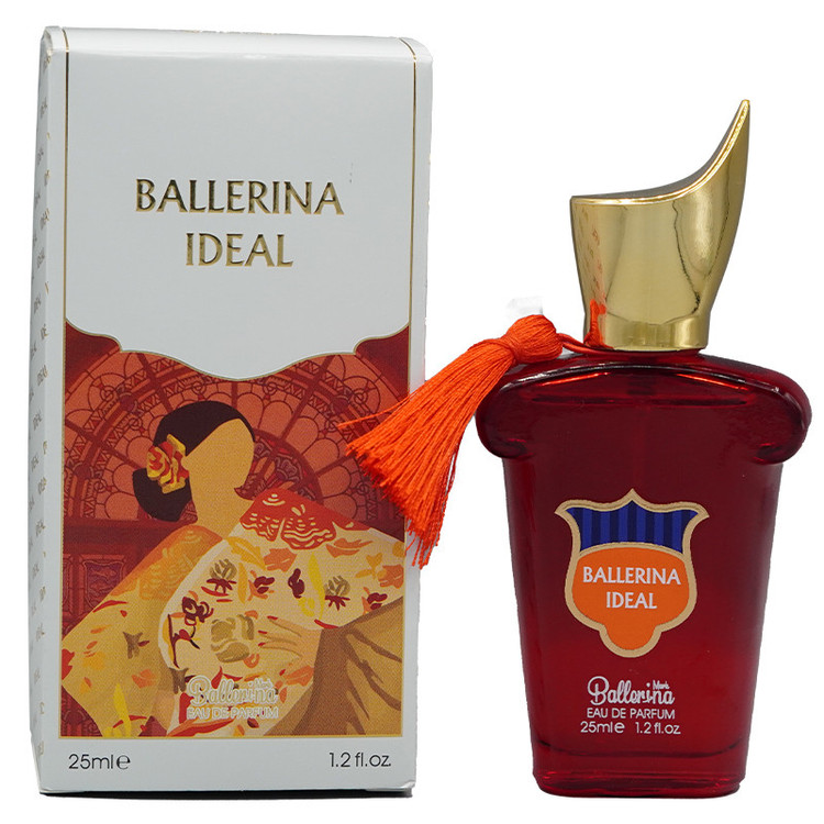 عطر جیبی زنانه بالرینا مدل IDEAL با رایحه گرم حجم 25 میلیلیتر