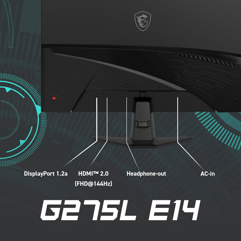 مانیتور گیمینگ 27 اینچ ام اس آی مدل G275L E14