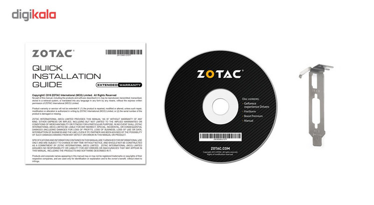 کارت گرافیک زوتک مدل GT 1030 2GB