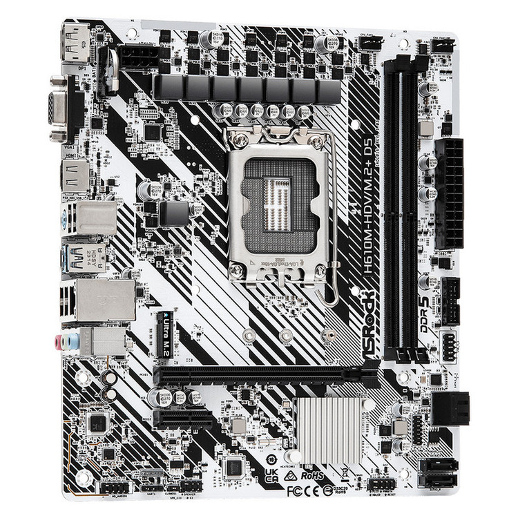 مادربرد ازراک مدل H610M-HDV/M.2 Plus D5