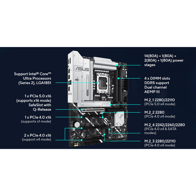 مادربرد ایسوس مدل PRIME Z890-P