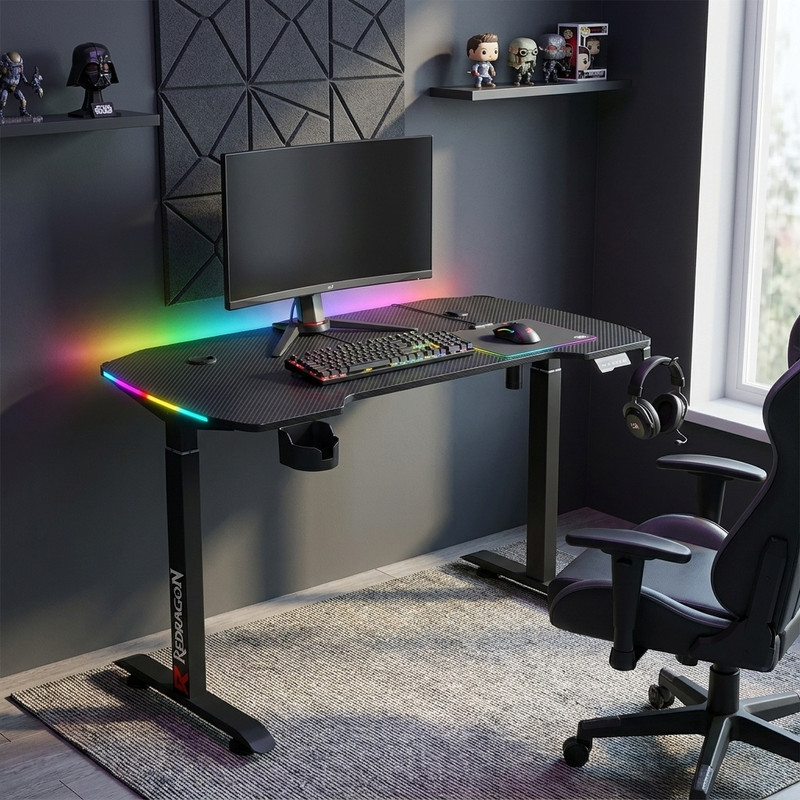 میز کامپیوتر ردراگون مدل GD-3320-S 120cm RGB