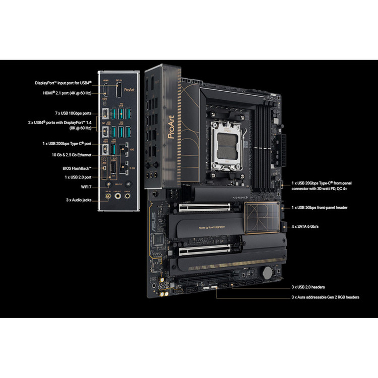 مادربرد ایسوس مدل ProArt X870E-CREATOR WIFI