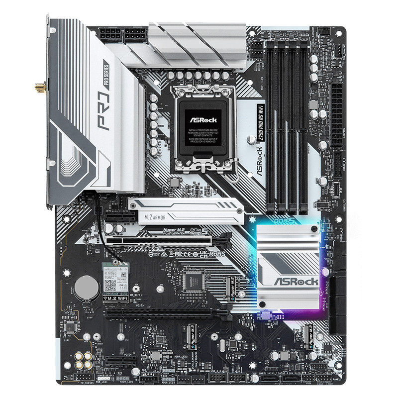 مادربرد ازراک مدل Z790 Pro RS WiFi