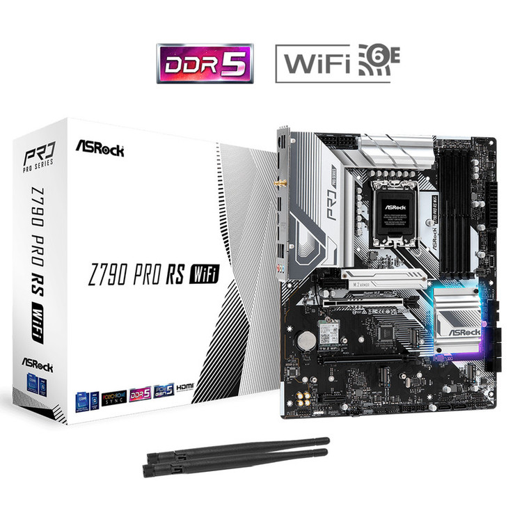 مادربرد ازراک مدل Z790 Pro RS WiFi