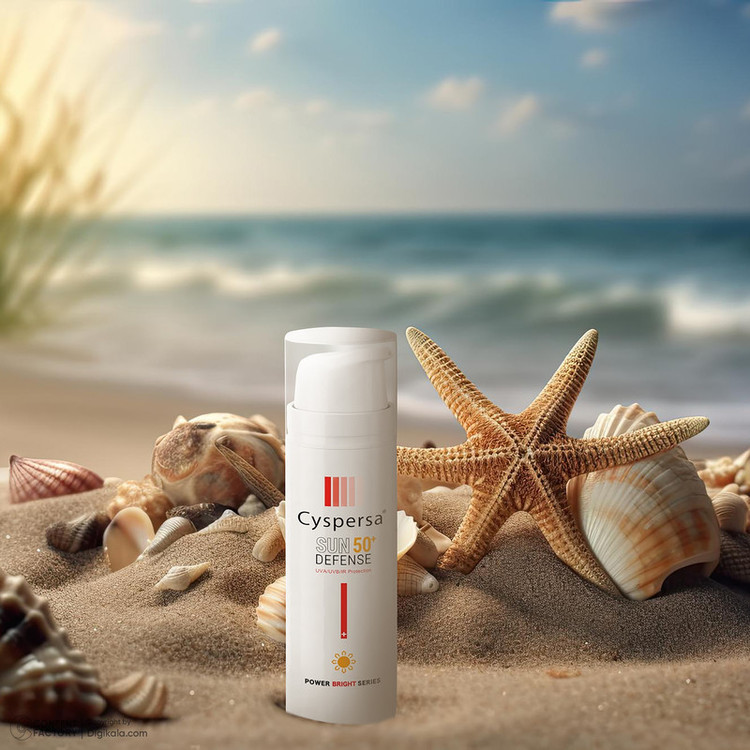کرم ضدآفتاب بیرنگ سیسپرسا SPF50 مدل ضدلک مناسب انواع پوست، حجم 50 میلیلیتر