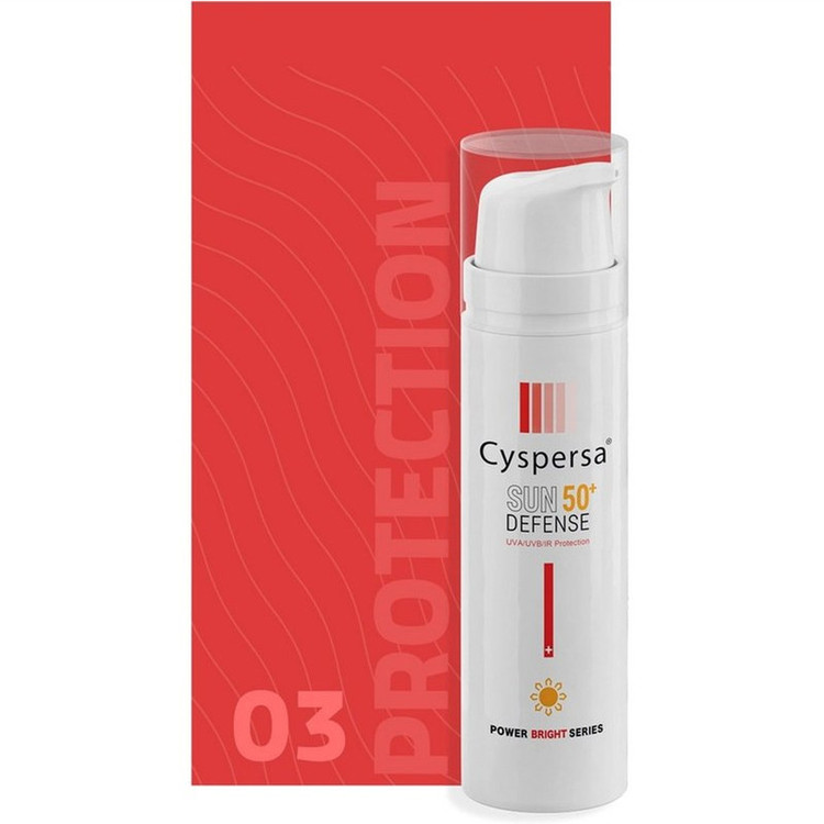 کرم ضدآفتاب بیرنگ سیسپرسا SPF50 مدل ضدلک مناسب انواع پوست، حجم 50 میلیلیتر