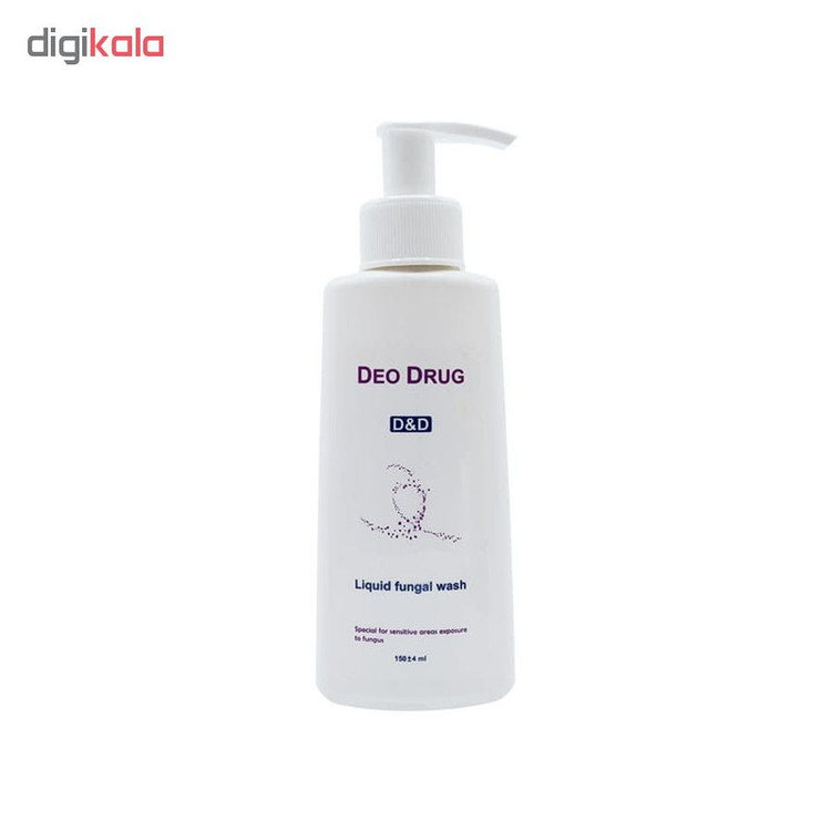 پن مایع ضد قارچ دئودراگ مدل Fungal Wash 0643 حجم ۱۵۰ میلی لیتر