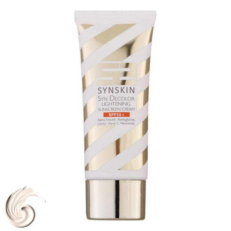 ژل کرم ضد آفتاب بدون رنگ ساین اسکین SPF50 مدل Decolor محافظ UVA ،UVB، روشنکننده، مناسب انواع پوست حجم 40 میلیلیتر
