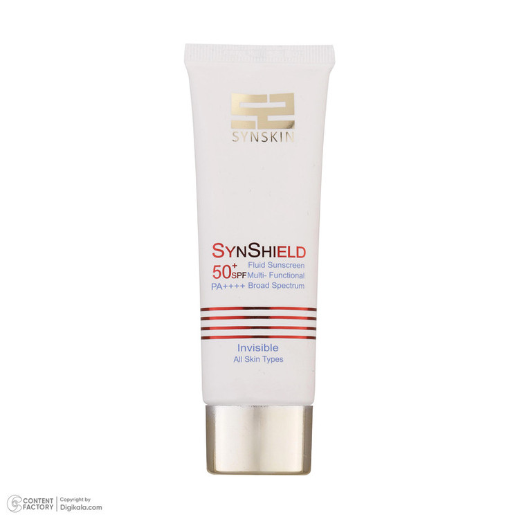 فلوئید ضدآفتاب بیرنگ ساین اسکین SPF50 سری Invisible مناسب انواع پوست، حجم 50 میلیلیتر