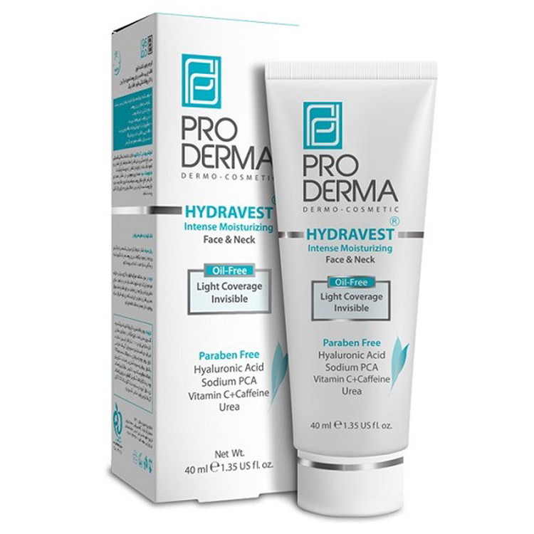 کرم مرطوبکننده پرودرما مدل Face&Neck حجم 40 میلیلیتر