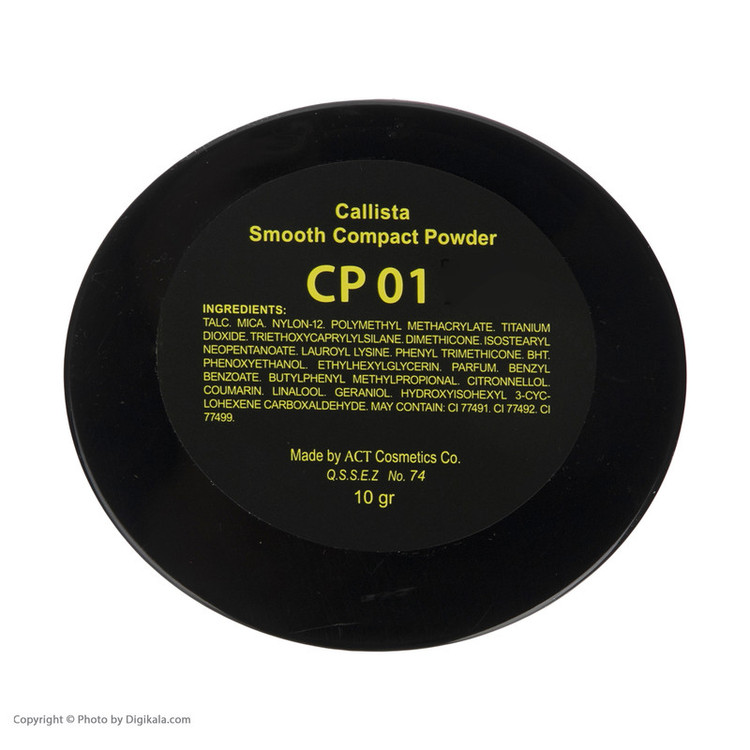 پنکیک کالیستا سری Smooth شماره CP01