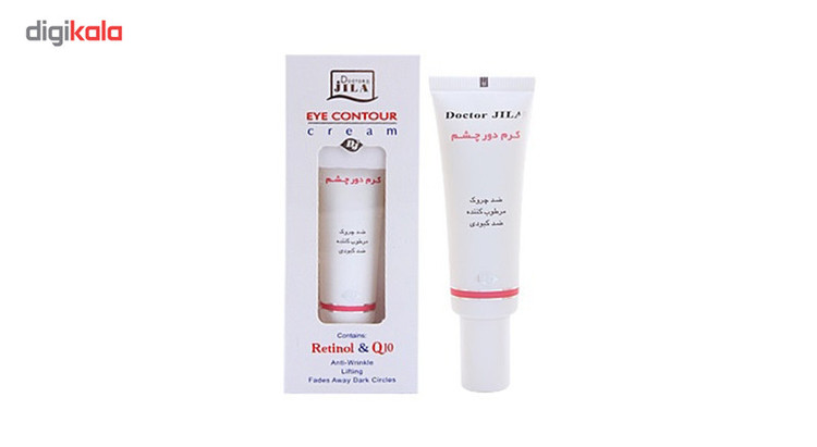 کرم دور چشم دکتر ژیلا مدل DJ1 حجم 25 میلی لیتر