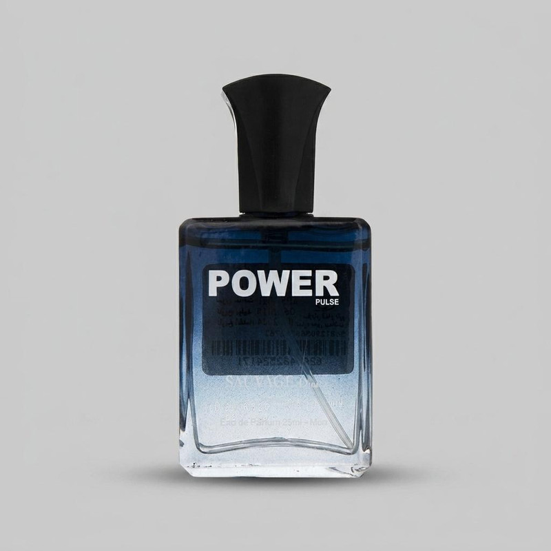عطر جیبی مردانه پاور پالس مدل ساواج حجم 25 میلی لیتر