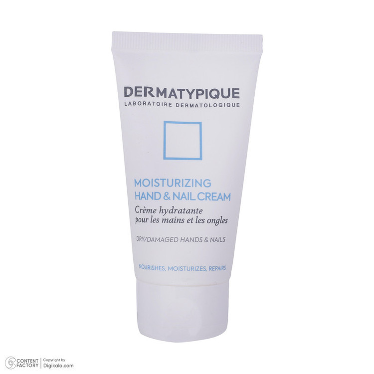 کرم مرطوب کننده دست و ناخن درماتیپیک مدل MOISTURIZING حجم 50 میلی لیتر