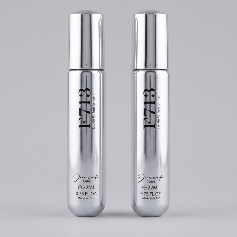 عطر جیبی مردانه ژک ساف مدل F713 حجم 22 میلی لیتر بسته 2 عددی
