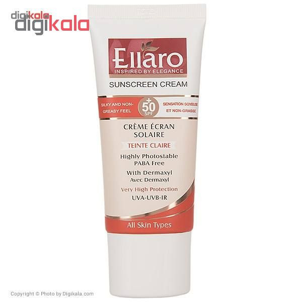 کرم ضد آفتاب الارو مدل teinte claire SPF+50 تحت لیسانس حجم 40 میلی لیتر