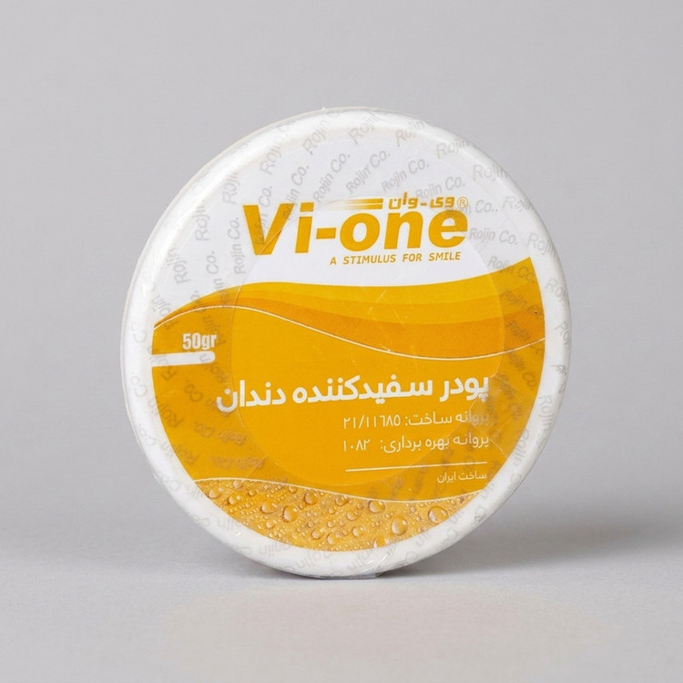 پودر سفید کننده دندان وی وان مدل ORANGE وزن 50 گرم
