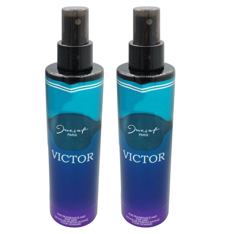 بادی اسپلش مردانه ژک ساف مدل Victor حجم 200 میلی لیتر مجموعه دو عددی