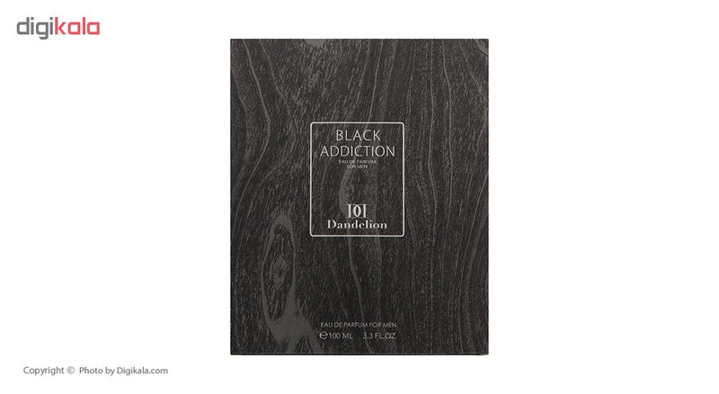 ادو پرفیوم مردانه دندلیون مدل Black Addiciton حجم 100 میلی لیتر