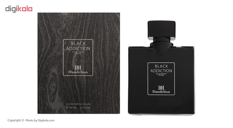 ادو پرفیوم مردانه دندلیون مدل Black Addiciton حجم 100 میلی لیتر