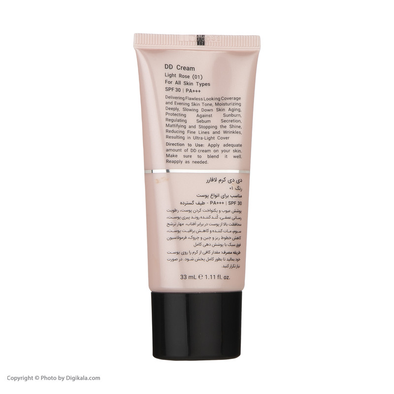 دی دی کرم رنگی لافارر SPF30 مدل 01 مناسب انواع پوست حجم 33 میلی لیتر
