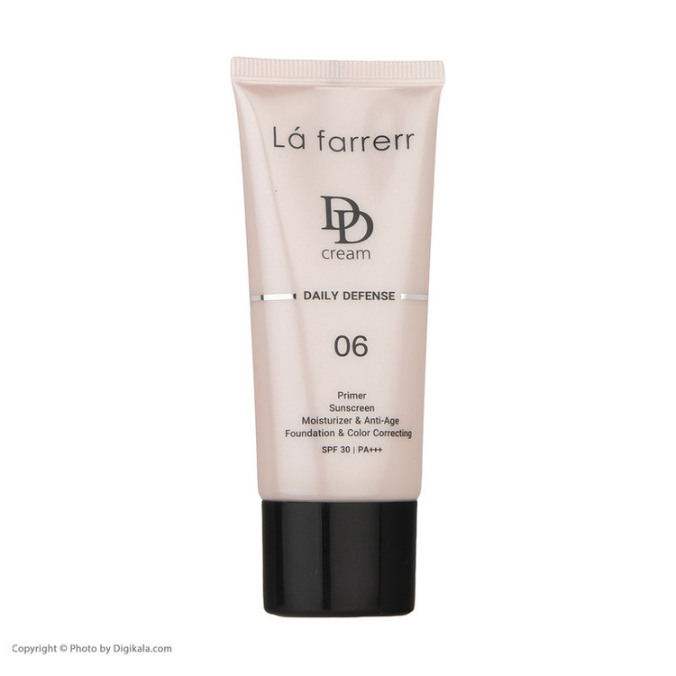 دی دی کرم رنگی لافارر SPF30 مدل 06 مناسب انواع پوست حجم 33 میلی لیتر
