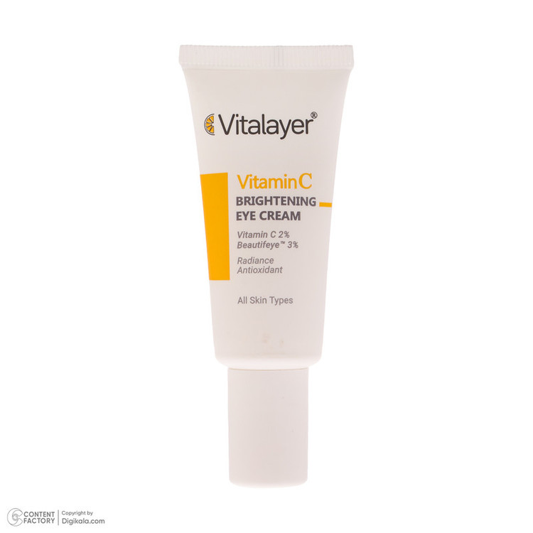 کرم دور چشم ویتالیر مدل Vitamin C حجم 20 میلی لیتر