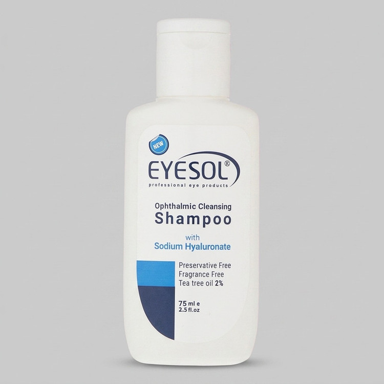 شامپو شستوشوی پلک و مژه آیسول مدل ophthalmic حجم 75 میلیلیتر