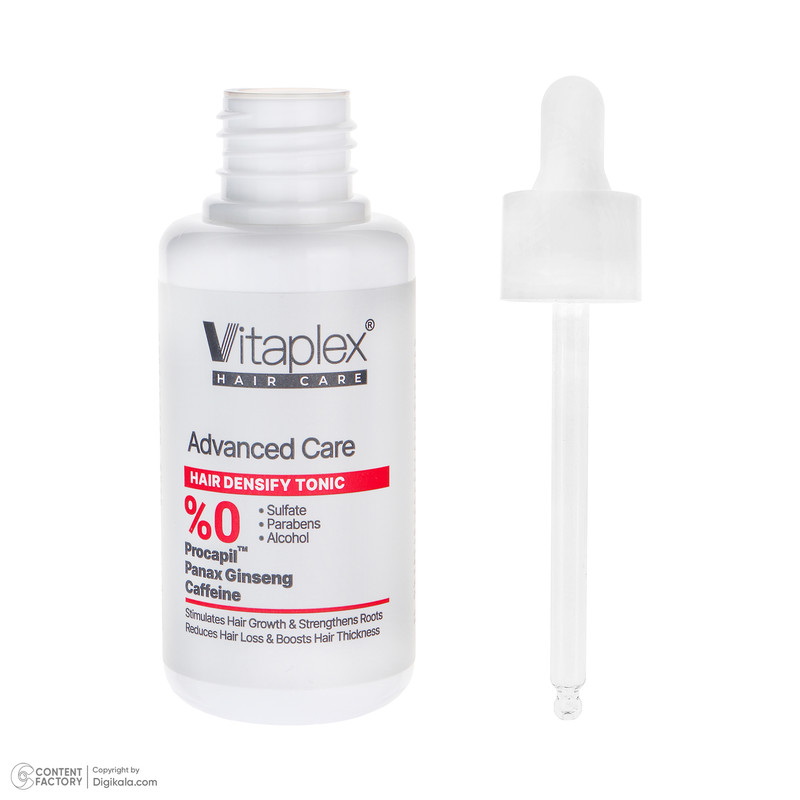 تونیک ضد ریزش مو ویتاپلکس مدل Advanced Care حجم 100 میلی لیتر
