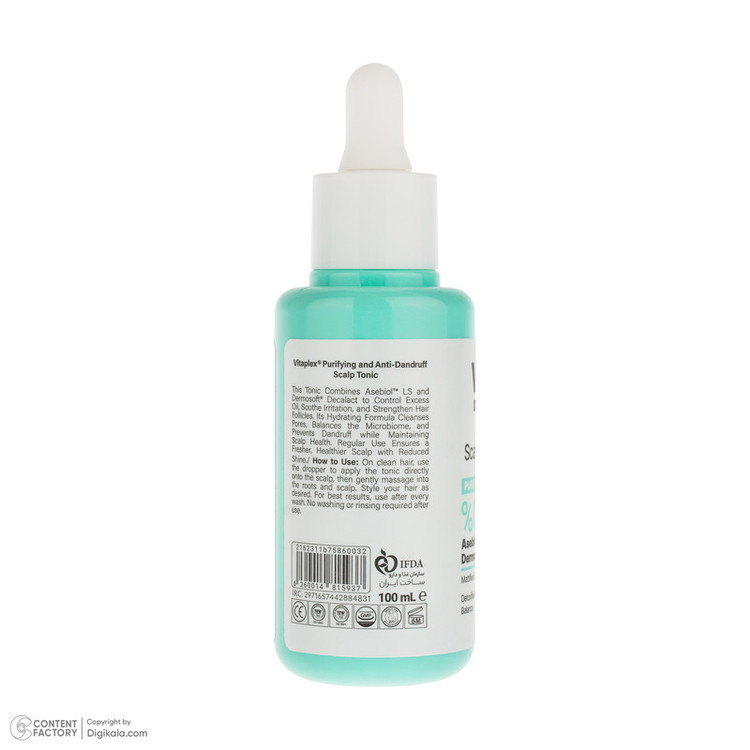 تونیک مو ویتاپلکس مدل Scalp Care حجم 100 میلیلیتر