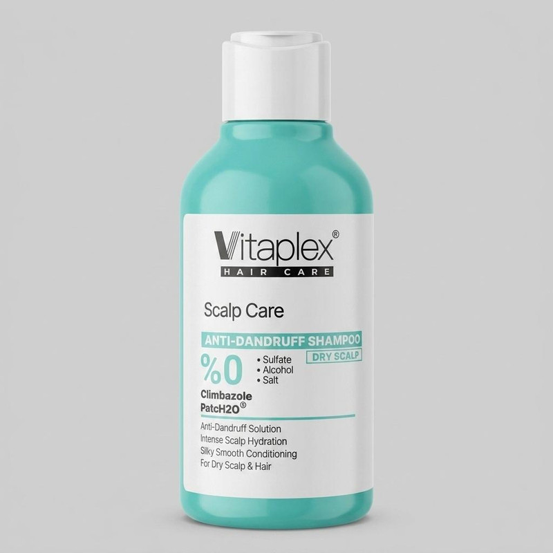 شامپو مو ضد شوره ویتاپلکس مدل Scalp Care مناسب موهای خشک، ضد خارش، تقویت‌کننده، محافظت کامل پوست سر، حجم 250 میلی‌لیتر