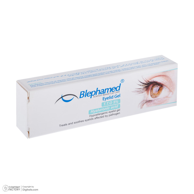 ژل شستشو پلک و مژه بلفامد مدل eyelid حجم 30 میلی لیتر